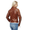 Ginger Leather Coat for Women - Image 4