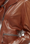 Ginger Leather Coat for Women - Image 5