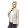 Beige Leather Coat for Women - Image 3