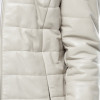 Beige Leather Coat for Women - Image 5