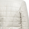 Beige Leather Coat for Women - Image 6