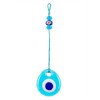 Blue Evil Eye 5.5 cm, Crystal Glass, Handmade
