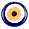 Blue Evil Eye 9 cm, Crystal Glass, Handmade