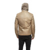 Ledun Hooded Leather Coat for Men - Image 4