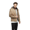 Ledun Hooded Leather Coat for Men - Image 6