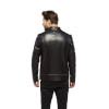 Drago Black Suede Men Leather Coat for Men - Image 3