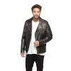 Tumbled Ginger Biker Jacket for Men