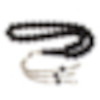 Original Oltu Stone Rosary Globe Cut Rosary