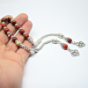 Natural Stone with Whip Zaza Rosary