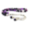 Striped Natural Agate Stone Rosary