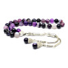 Striped Natural Agate Stone Rosary