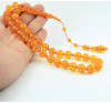 Coarse-grained Polish Amber Rosary