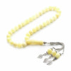 925 Carat Silver Tassels Baltic Drop Amber Rosary