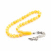 925 Carat Silver Tassel Baltic Drop Amber Rosary