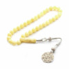 1000 Carat Silver Kazaz Tassels Baltic Drop Amber Rosary