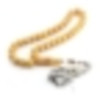 Yellow Moire, Old Iranian Tortoiseshell Rosary
