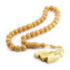 Dark Yellow Ancient Iranian Tortoiseshell Rosary