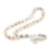 925 Carat Silver with Silver Tassels Elephant Teeth Rosary
