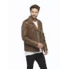 Whiskey Crack Sport Brown Leather Jacket for Men - Image 2