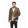 Whiskey Crack Sport Brown Leather Jacket for Men - Image 5