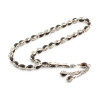 925 Carat Silver Rosary with Black Enamel