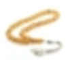 Dark Yellow Ancient Iranian Tortoiseshell Rosary