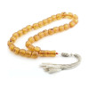 Dark Yellow Ancient Iranian Tortoiseshell Rosary