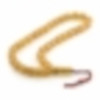 Dark Yellow Ancient Iranian Tortoiseshell Rosary