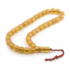Dark Yellow Ancient Iranian Tortoiseshell Rosary