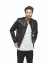 Antoni Black Leather Coat - Image 2