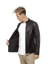 Black Unlined Sport Leather Coats - Image 3