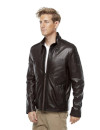 Fabiano Brown Leather Coat - Image 3