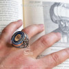 Islamic Master Design Bannerbearer Sterling Silver Men's Ring - Image 3